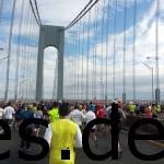 Kurz nach dem Start mit Blick auf Brooklyn. (Foto und Copyright: Daniel Katzberg und Juliane Ilgert)