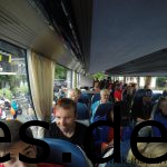 Der Bus ist voll und es kann los gehen nach Leutasch-Weidach in Österreich, wo unser Start ist. (Copyright: Daniel Katzberg)